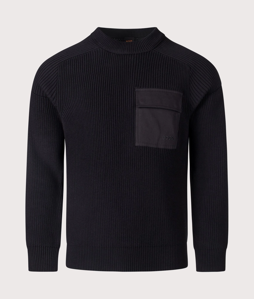 Hugo Boss Mens Relaxed Fit Kalamaro Sweatshirt